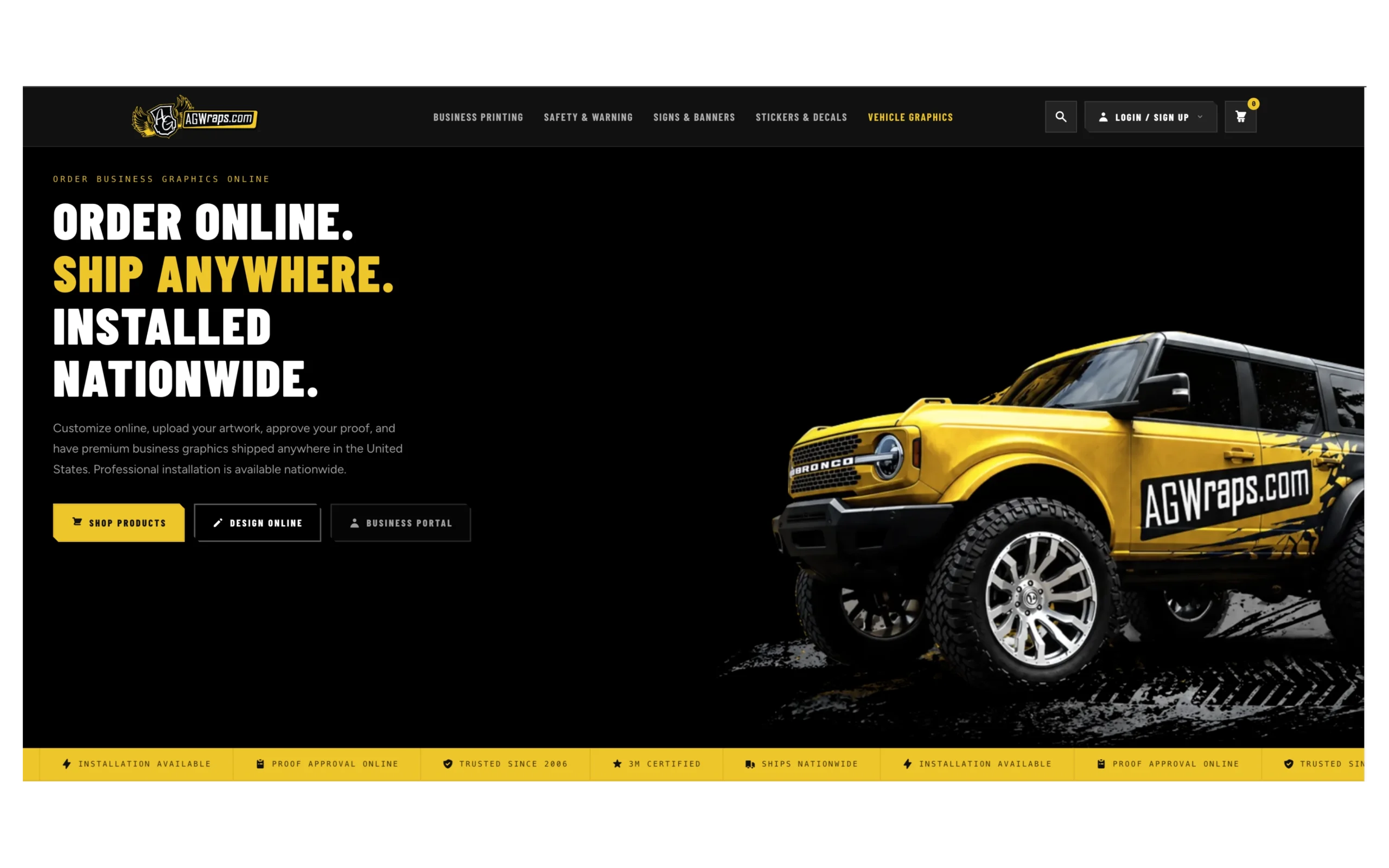 Safari Selects Desktop Website